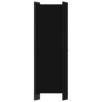 vidaXL 6-panelový paraván čierny 300x180 cm – Obrázok 4
