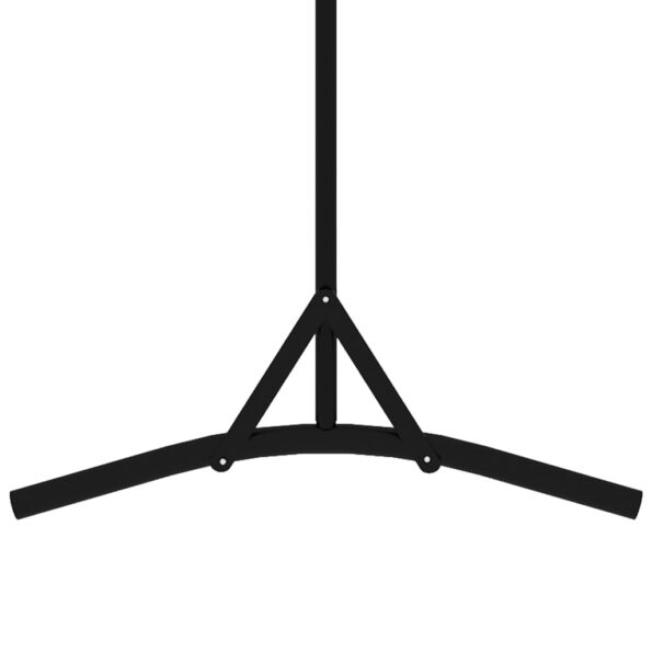 vidaXL 1-panelový paraván čierny 175x180 cm – Obrázok 4