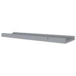 vidaXL Poličky na zarámované obrázky 2 ks sivé 60x9x3 cm MDF – Obrázok 6