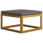 vidaXL 3-dielna záhradná sedacia súprava s podložkami akáciový masív – Obrázok 9