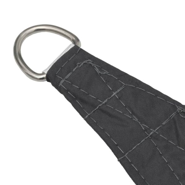 vidaXL Tieniaca plachta, oxford, obdĺžniková 3x4 m, antracitová – Obrázok 4