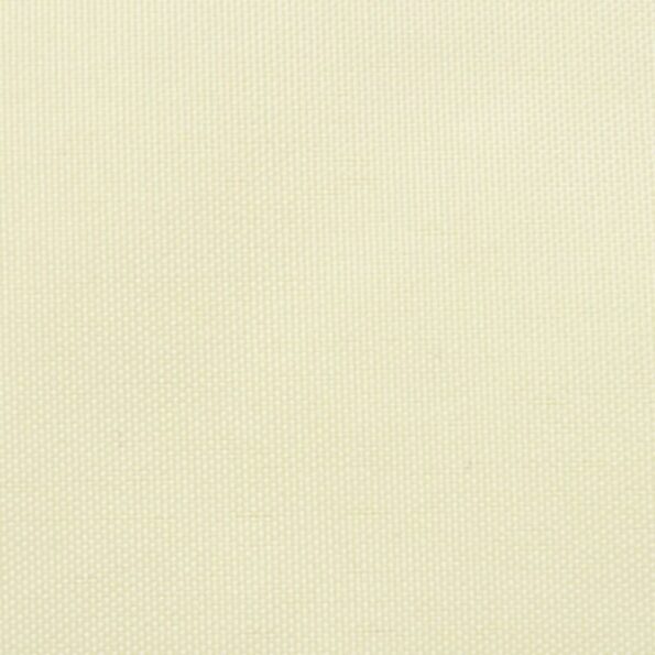 vidaXL Tieniaca plachta, oxford, obdĺžniková 2,5x5 m krémová – Obrázok 2