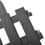 vidaXL Obruba trávnika 25 ks, antracitová 10 m, PP – Obrázok 5