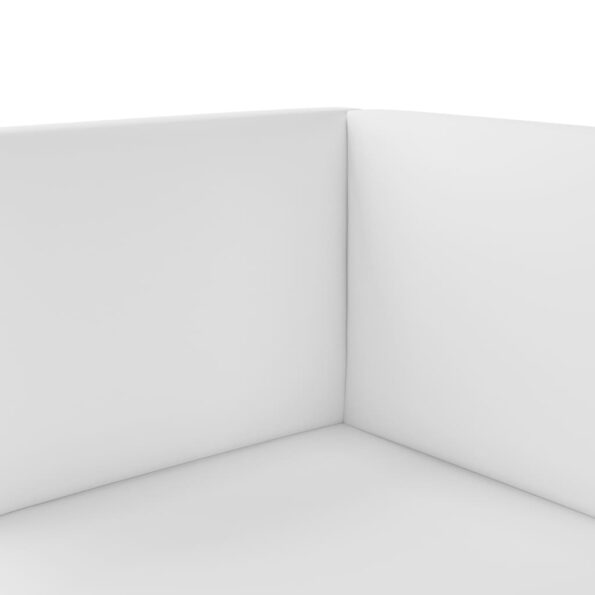 vidaXL 7-dielna záhradná sedacia súprava+podložky, krémová, akácia – Obrázok 9