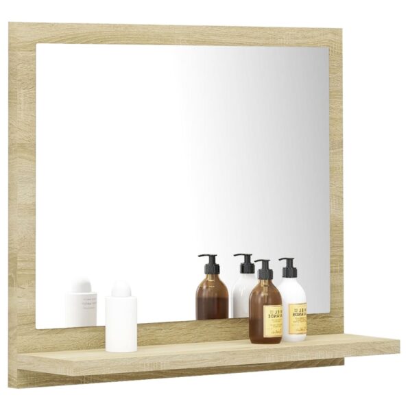 VXL8720286218761_g_en_hd_1.jpg vidaXL Kúpeľňové zrkadlo, dub sonoma 40x10,5x37 cm, kompozitné drevo – Obrázok 3