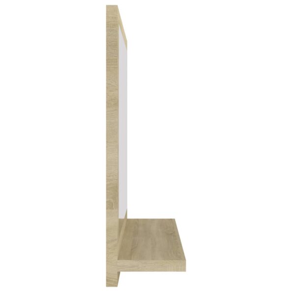 VXL8720286218761_g_en_hd_4.jpg vidaXL Kúpeľňové zrkadlo, dub sonoma 40x10,5x37 cm, kompozitné drevo – Obrázok 6