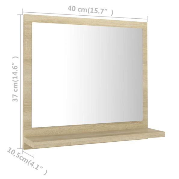 VXL8720286218761_g_en_hd_5.jpg vidaXL Kúpeľňové zrkadlo, dub sonoma 40x10,5x37 cm, kompozitné drevo – Obrázok 7
