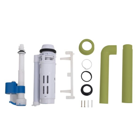 vidaXL WC nádržka so spodným prívodom vody 3/6 l, olivovo zelená – Obrázok 6