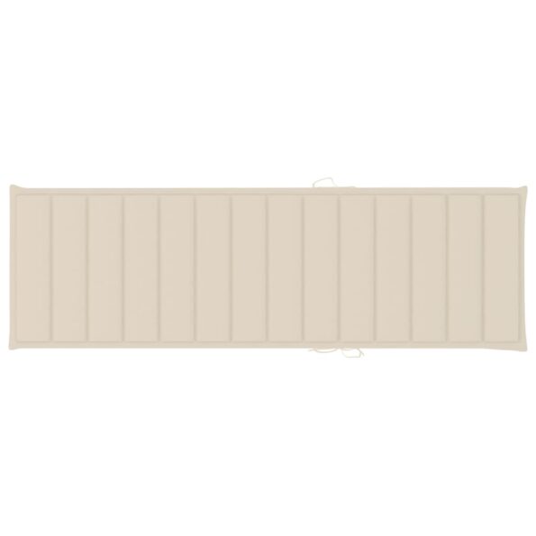 vidaXL Záhradné ležadlo so stolom a podložkou, impregnovaná borovica – Obrázok 8