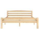 vidaXL Posteľný rám, borovicový masív 120x200 cm – Obrázok 4