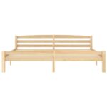 vidaXL Posteľný rám, borovicový masív 200x200 cm – Obrázok 4