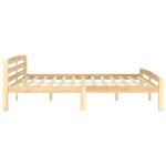vidaXL Posteľný rám, borovicový masív 200x200 cm – Obrázok 5