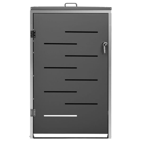 VXL8720286334898_g_en_hd_5.jpg vidaXL Ohrada na 1 odpadkový kôš 69x77,5x115 cm nehrdzavejúca oceľ – Obrázok 7