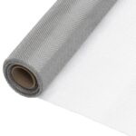 vidaXL Sieť proti hmyzu nehrdzavejúca oceľ 60x500 cm strieborná