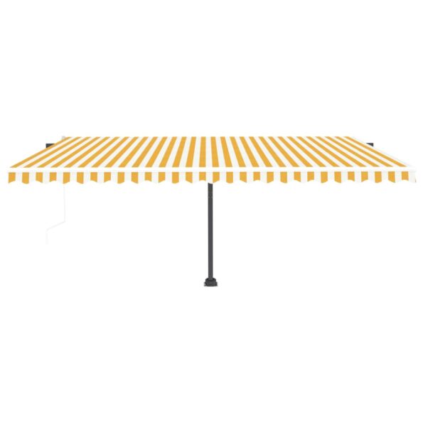 VXL8720286401170_g_en_hd_4.jpg vidaXL Automatická markíza, LED a senzor vetra 500x300 cm, žltá/biela – Obrázok 5