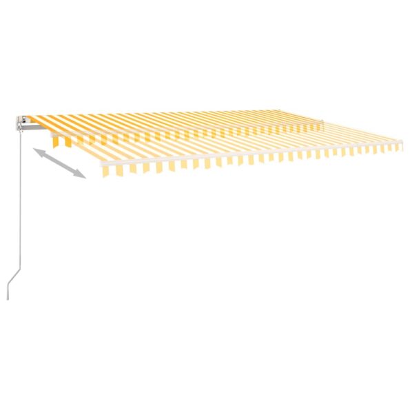 VXL8720286401170_g_en_hd_5.jpg vidaXL Automatická markíza, LED a senzor vetra 500x300 cm, žltá/biela – Obrázok 6