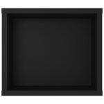 vidaXL Závesná TV skrinka, čierna 100x30x26,5 cm, kompozitné drevo – Obrázok 5