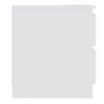 vidaXL Nočné stolíky 2 ks biele 50x39x43,5 cm drevotrieska – Obrázok 6