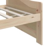 vidaXL 3-miestna denná posteľ masívna borovica 90x200 cm – Obrázok 7