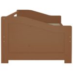 vidaXL 3-miestna denná posteľ medovo-hnedá masívna borovica 90x200 cm – Obrázok 5