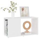 vidaXL TV skrinka, biela 60x24x32cm, drevotrieska – Obrázok 4