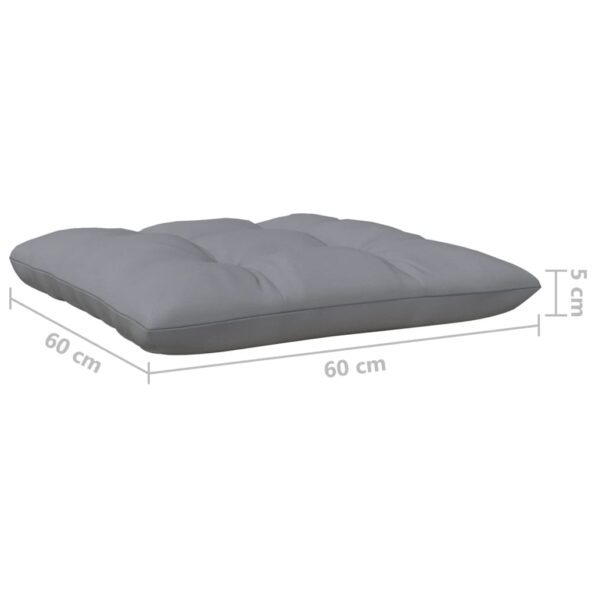 vidaXL 2-miestna záhradná pohovka a sivé podložky borovicové drevo – Obrázok 8