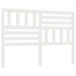 vidaXL Čelo postele biele 166x4x100 cm masívna borovica – Obrázok 2