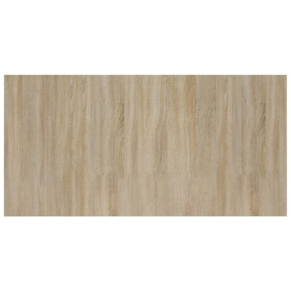 vidaXL Čelo postele dymový dub 160x1,5x80 cm spracované drevo – Obrázok 5