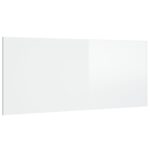 vidaXL Čelo postele lesklé biele 200x1,5x80 cm spracované drevo – Obrázok 2
