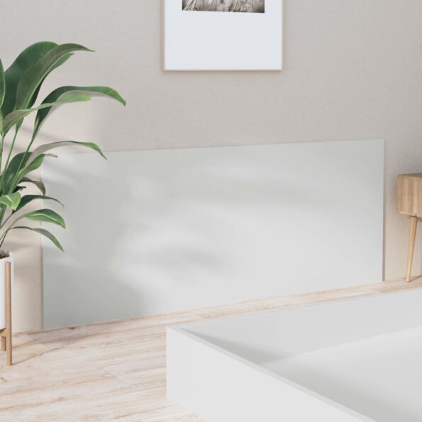 vidaXL Čelo postele lesklé biele 200x1,5x80 cm spracované drevo – Obrázok 4