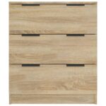vidaXL Komoda dub sonoma 60x30x70 cm spracované drevo – Obrázok 5