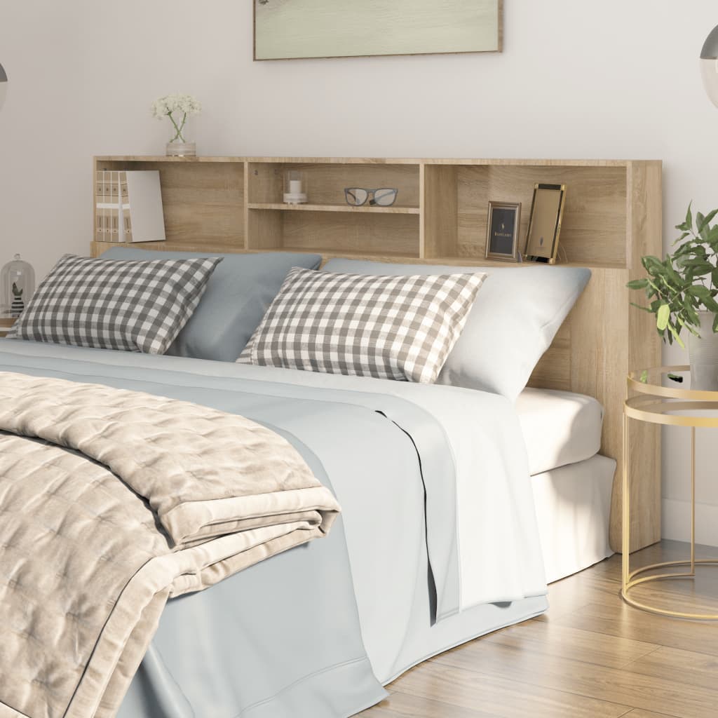 VXL8720286966747_m_en_hd_1.jpg vidaXL Čelo postele so skrinkou dub sonoma 200x19x103,5 cm – Obrázok 1