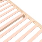 vidaXL Posteľný rám masívne drevo 120x200 cm – Obrázok 8
