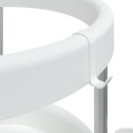 vidaXL Upratovací vozík s úložným košom hliníkový – Obrázok 5