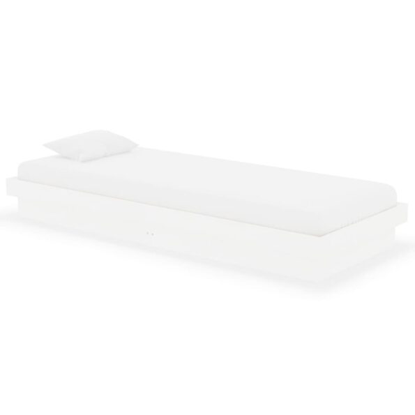 VXL8720287066842_a_en_hd_1.jpg vidaXL Posteľný rám biely masívne drevo 75x190 cm 2FT6 malé jednolôžko – Obrázok 2