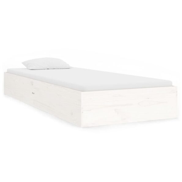 VXL8720287067542_a_en_hd_1.jpg vidaXL Posteľný rám biely masívne drevo 90x190 cm 3FT jednolôžko – Obrázok 2