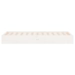 vidaXL Posteľný rám biely masívne drevo 90x190 cm 3FT jednolôžko – Obrázok 6