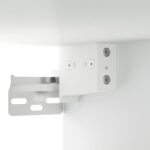 vidaXL Nástenný nočný stolík biely 35x35x20 cm – Obrázok 8