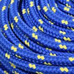 vidaXL Lodné lano modré 10 mm 25 m polypropylén – Obrázok 4