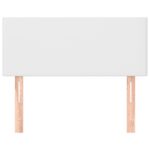 VidaXL Čelo postele biele 100x5x78/88 cm umelá koža – Obrázok 3