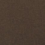 vidaXL Posteľný rám tmavohnedý 90x200 cm látka – Obrázok 8