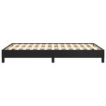 vidaXL Posteľný rám čierny 120x200 cm umelá koža – Obrázok 6