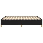 vidaXL Posteľný rám čierny 140x200 cm látka – Obrázok 6