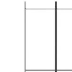 vidaXL 6-panelový paraván biely 300x220 cm látkový – Obrázok 7