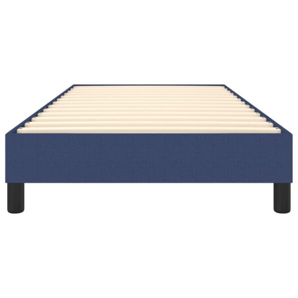 vidaXL Rám na boxspring posteľ modrý 90x200 cm látka – Obrázok 5