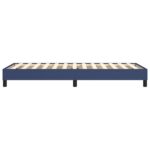 vidaXL Rám na boxspring posteľ modrý 90x200 cm látka – Obrázok 6