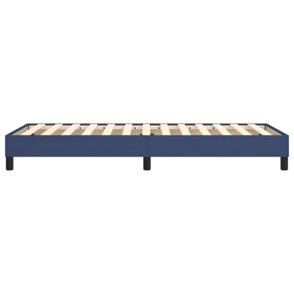 vidaXL Rám na boxspring posteľ modrý 90x200 cm látka – Obrázok 6
