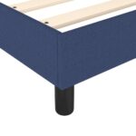 vidaXL Rám na boxspring posteľ modrý 90x200 cm látka – Obrázok 7