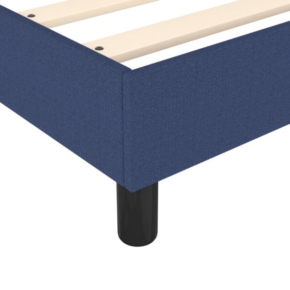 vidaXL Rám na boxspring posteľ modrý 90x200 cm látka – Obrázok 7