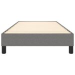 vidaXL Rám na boxspring posteľ tmavosivý látka 100x200 cm – Obrázok 5